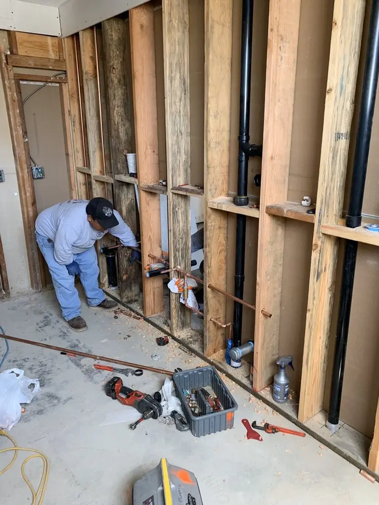 Commercial rough-in plumbing for Trenchless Sewer Repair in Sandy Spring Meadow